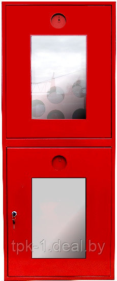 Шкаф пожарный ШПК 320 для 2-х огнетушителей и рукава навесной - фото 1 - id-p74890795