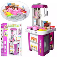 Детские кухни Kitchen Set 922-49 с водой, с холодильником и кофемашиной 72 см