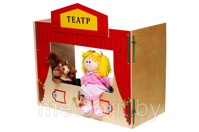 Настольная ширма (Настольный театр). Размер 60х50х6см