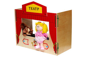 Настольная ширма (Настольный театр). Размер 60х50х6см