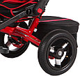 Детский велосипед трехколесный Trike Super Formula, колеса 12\10 (поворотное сиденье) Желтый, фото 6