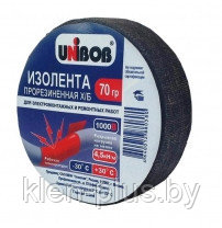 Изолента х/б Unibob Черный - фото 1 - id-p3501705