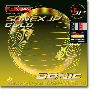 Накладка Donic Sonex JP Gold, 2.2мм, Красный - фото 1 - id-p74960910