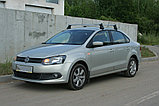 Багажник Атлант для Volkswagen Polo седан 2010-…, тип опоры Е (аэродинамическая дуга), фото 7