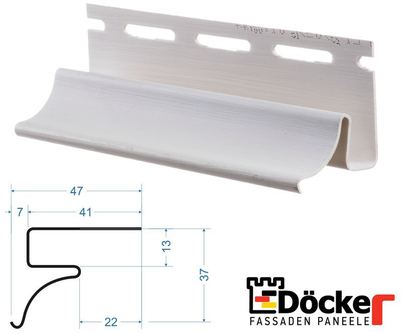 Молдинг для винилового сайдинга Docke Шоколад - фото 2 - id-p74978213