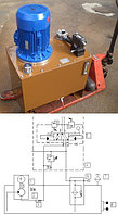 Гидростанция привода механизированного склада топлива