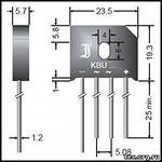 Диодный мост KBU8M, RS807 8А, 1000В однофазный. - фото 2 - id-p3506380