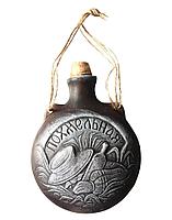 Фляга из керамики "Похмельная" белорусский сувенир