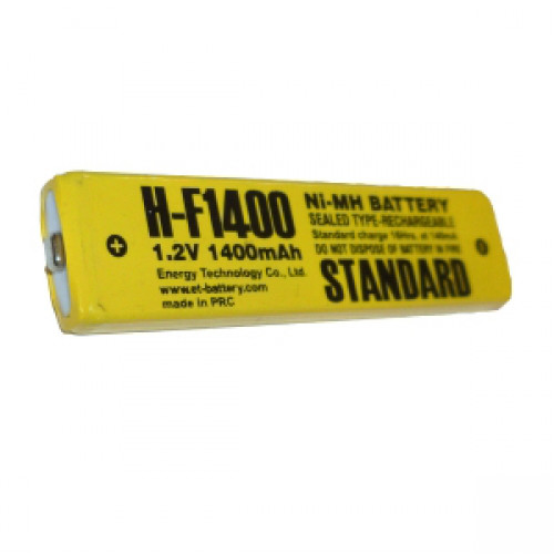 Аккумулятор для CD плеера - ET H-F1400, 1.2V, 1400mAh, Ni-Mh (аналог Sony NC-6WM, NH-10WM, NH-14WM)