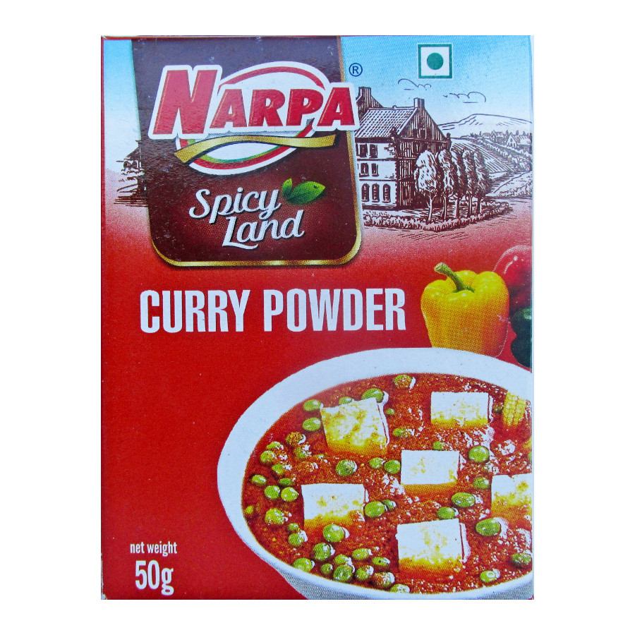 Смесь специй Карри Narpa Curry Powder Mild, 50г - древнейший рецепт - фото 1 - id-p75060163
