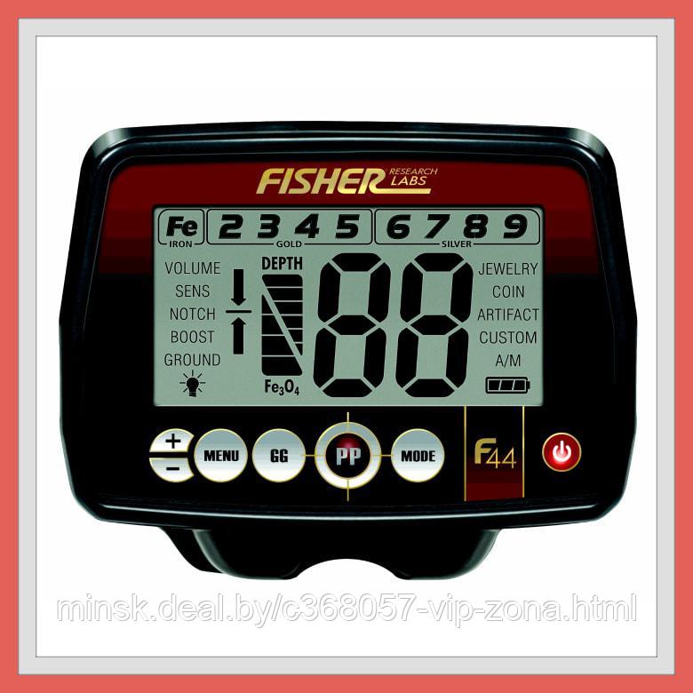 Металлоискатель Fisher F44 7*11DD
