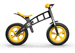 Беговел FirstBIKE Limited Edition с тормозом Желтый