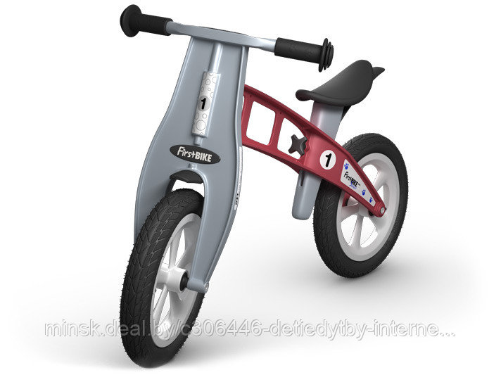 Беговел FirstBIKE Street без тормоза Красный - фото 9 - id-p75061055