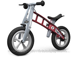 Беговел FirstBIKE Street с тормозом Красный