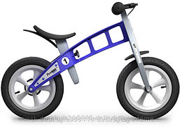 Беговел FirstBIKE Street с тормозом Синий