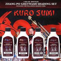 Краска Kuro Sumi "ZHANG PO GREYWASH SHADING SET", 30мл