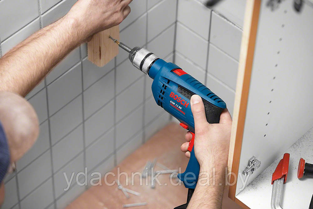 Дрель ударная Bosch GSB 13 RE Professional 0.601.217.100 - фото 5 - id-p75118723