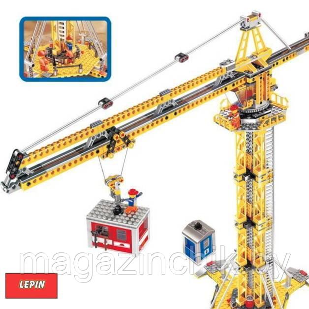 Конструктор 02069 Высотный кран, 778 деталей аналог LEGO City (Лего Сити) 7905 - фото 3 - id-p75134178