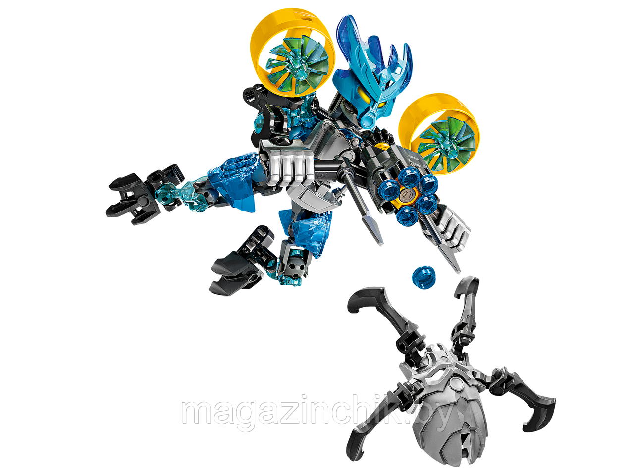 Конструктор Bionicle Страж Воды 706-3 аналог Лего (LEGO) Бионикл 70780 - фото 3 - id-p75149197