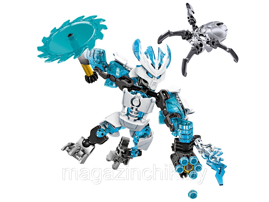 Конструктор Bionicle Страж Льда 706-5 аналог Лего (LEGO) Бионикл 70782 - фото 2 - id-p75149237