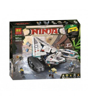 Конструктор Bela Ninja 10726 Ледяной танк 947 деталей (аналог Lego Ninjago 70616) 947 деталей
