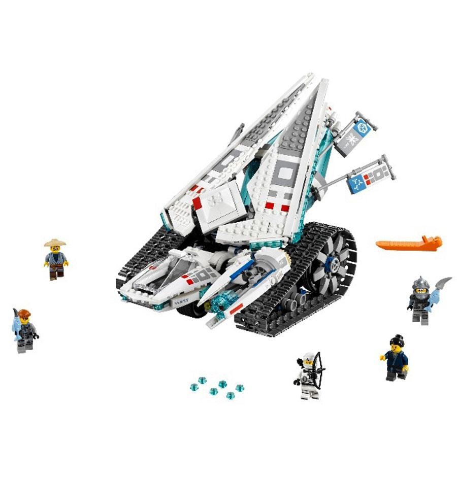 Конструктор Bela Ninja 10726 Ледяной танк 947 деталей (аналог Lego Ninjago 70616) 947 деталей - фото 3 - id-p75149239