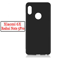 Чехол-накладка для Xiaomi Redmi Note 5 Pro / Redmi 6X (силикон) черный