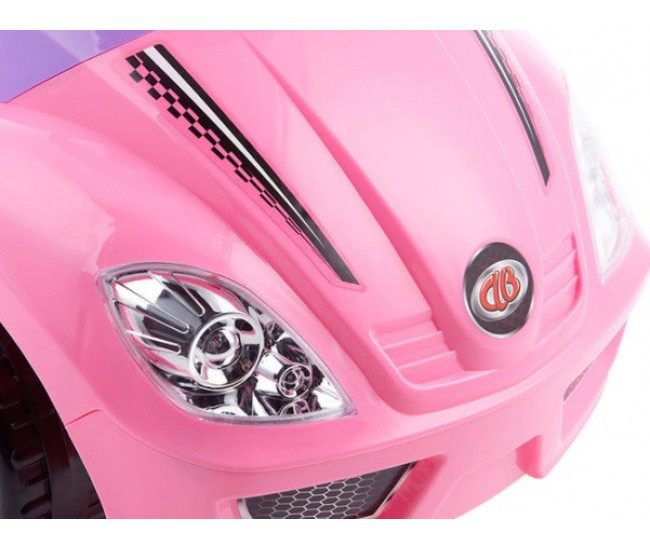 Автомобиль-каталка Chi Lok Bo Deluxe Mega Car 382 (розовый) с родительской ручкой - фото 3 - id-p75187753