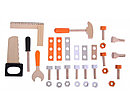 Набор инструментов деревянный для мальчика   ECO TOYS (32 предмета), фото 3