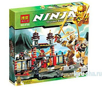 Конструктор Золотой Ниндзя Golden Ниндзяго Ninjago Храм света + Робот 9795, 577 дет., 70505 лего го