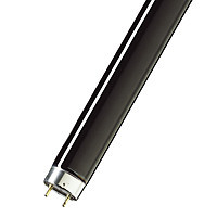 Люминисцентная ультрафиолетовая лампа с чёрной колбой FLU10 T8 36W G13 - фото 1 - id-p75221735