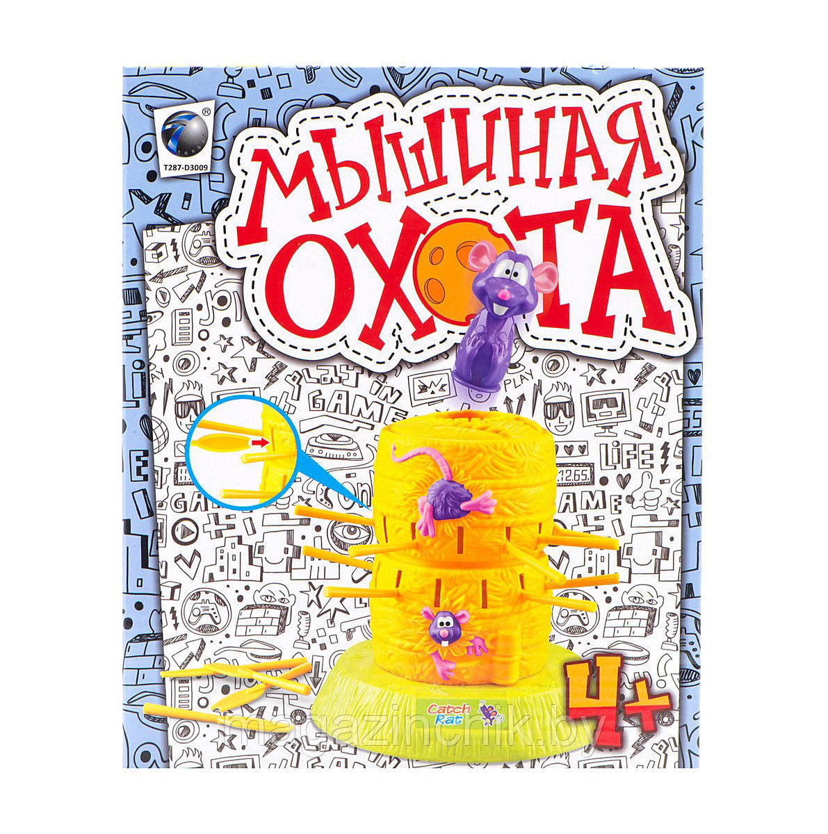 Настольная игра Мышиная охота - фото 3 - id-p75246245