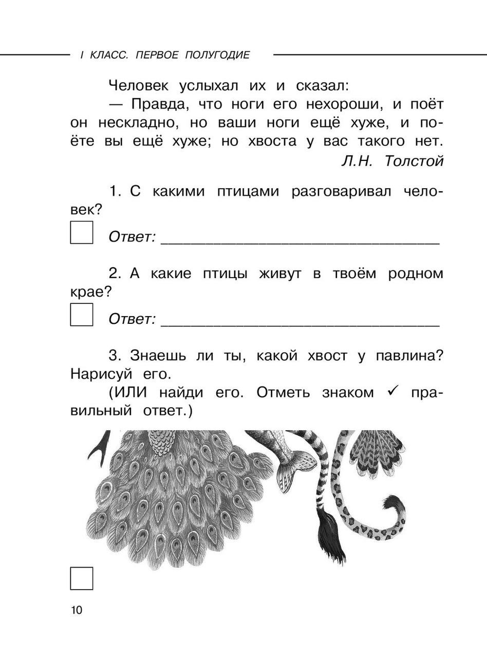 Литературное чтение. Проверочные задания и контрольные работы для оценки качества чтения и понимания текста. - фото 10 - id-p75255818