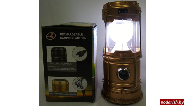 Кемпинговый светодиодный фонарь JY-5700T 5LED+1W - фото 3 - id-p75261237