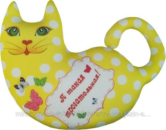 Игрушка Кошечка Милашка жёлтая