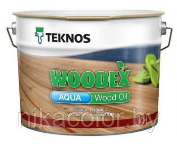 Масло Teknos WOODEX AQUA WOOD OIL 9л