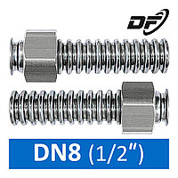 Шланг водопроводный DN8 Джем-Флекс 30 см гайка-гайка 1/2"