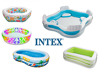 Детские и семейные бассейны Intex