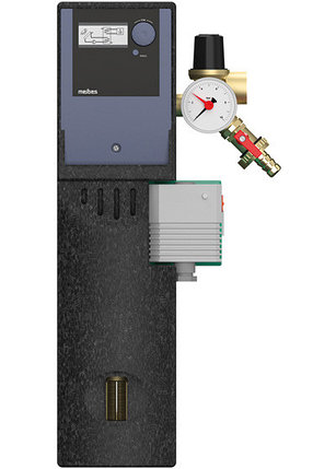 Солнечная станция S 3/4″ (1-13 л/мин) с регулятором Basic однотрубная без насоса Meibes (45719.24EA), фото 2