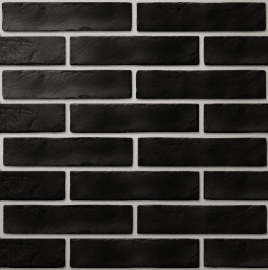 Клинкерная плитка BRICKSTYLE коллекция The Strand (черный)