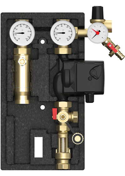 Солнечная станция S 3/4 с регулятором Basic 2-трубная с насосом Wilo Star ST 15/6 Meibes (45705.64 WI) - фото 2 - id-p75368894