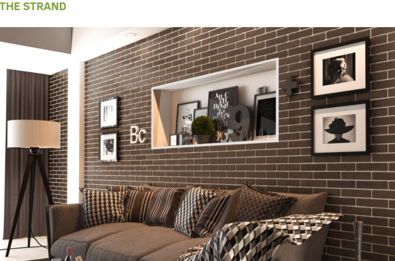 Клинкерная плитка BRICKSTYLE коллекция The Strand Crystal (коричневый)