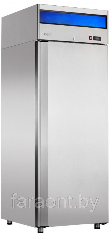 Шкаф холодильный низкотемпературный Abat ШХн-0,5-01 нерж. Верхний агрегат - фото 1 - id-p75383832