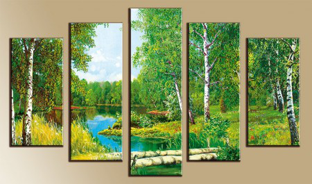 Модульная картина 80х140 М1010