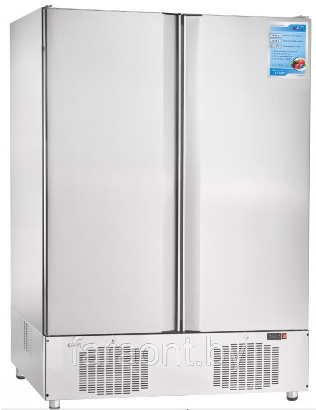Шкаф холодильный Abat ШХс-1,4-03 нерж. Нижний агрегат - фото 1 - id-p75391023