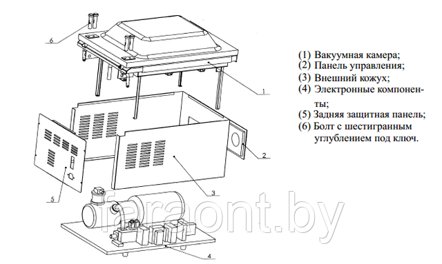 Аппарат упаковочный вакуумный INDOKOR IVP-300/PJ GAS - фото 3 - id-p3525371