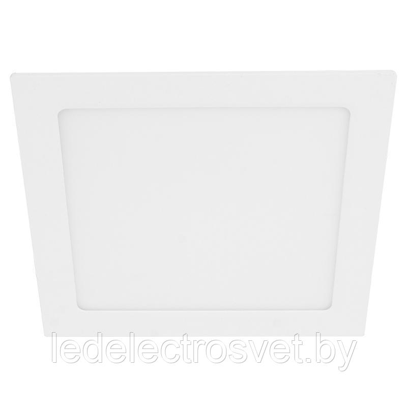 Панель светодиодная квадратная SLP-eco 6Вт 230В  4000К 420Лм 108х108х23мм белая IP40