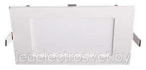 Светодиодная панель квадратная PPL - SPW белый 18w 4000K/6500К 225*225*25mm IP40