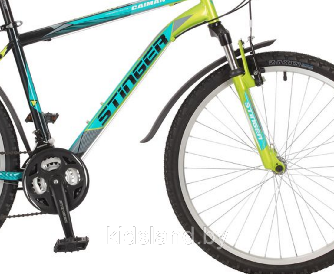 Велосипед Stinger Caiman 26" зеленый - фото 3 - id-p75396816