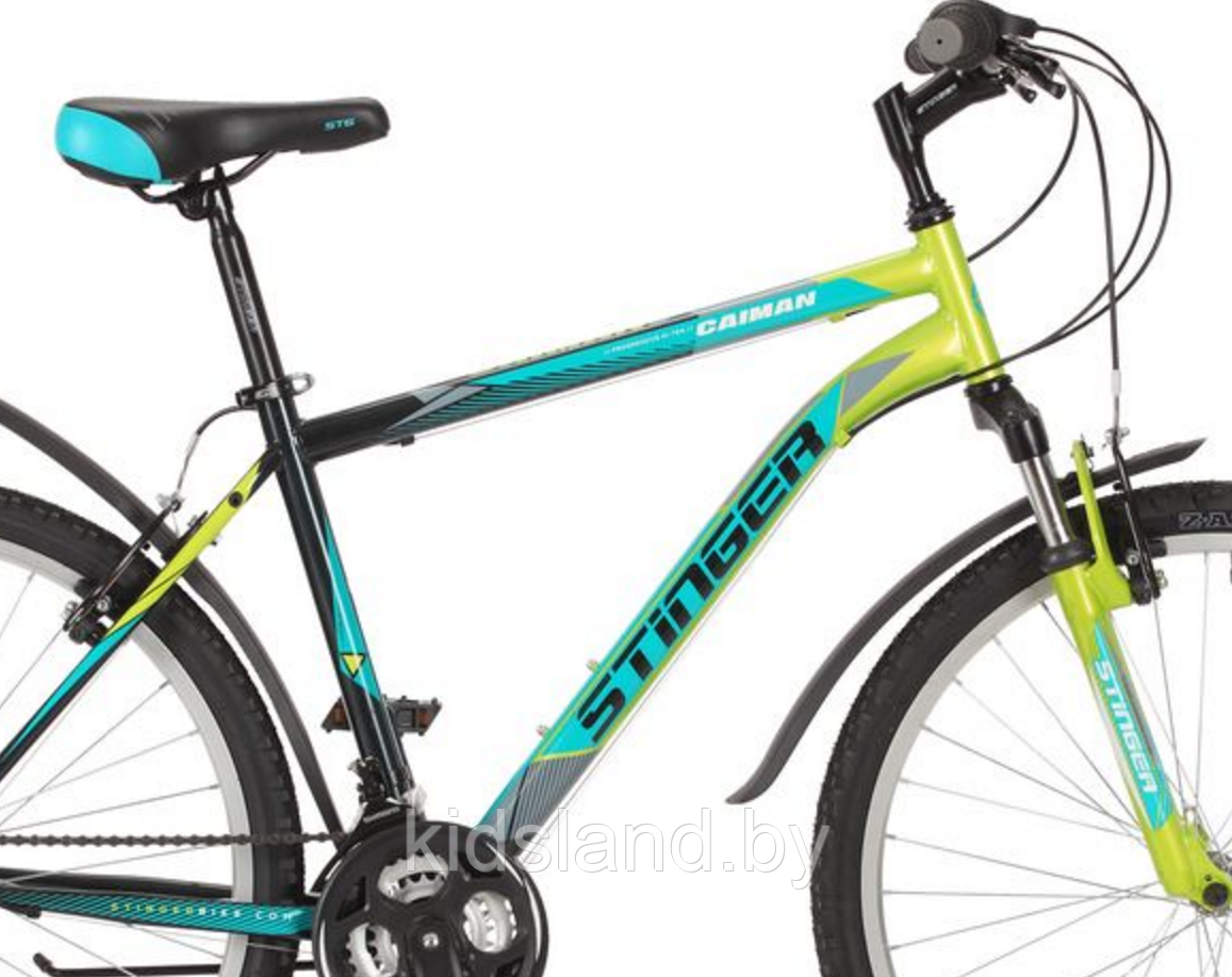 Велосипед Stinger Caiman 26" зеленый - фото 5 - id-p75396816